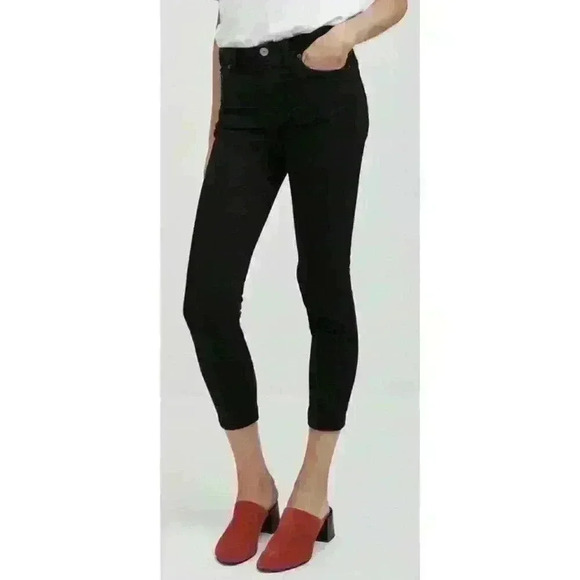 Acne Studios‎ Bla Konst Slim Fit Jeans in Climb Stay Black Size 26 Stretch Denim - Picture 2 of 11